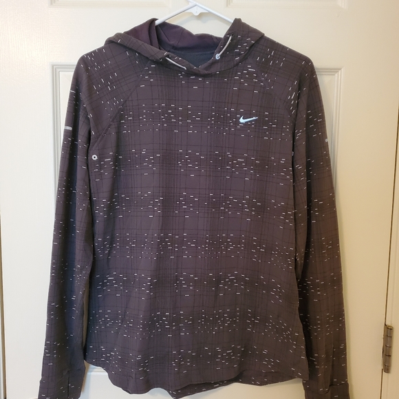 Nike Tops - Womens NIKE running hoodie size large
